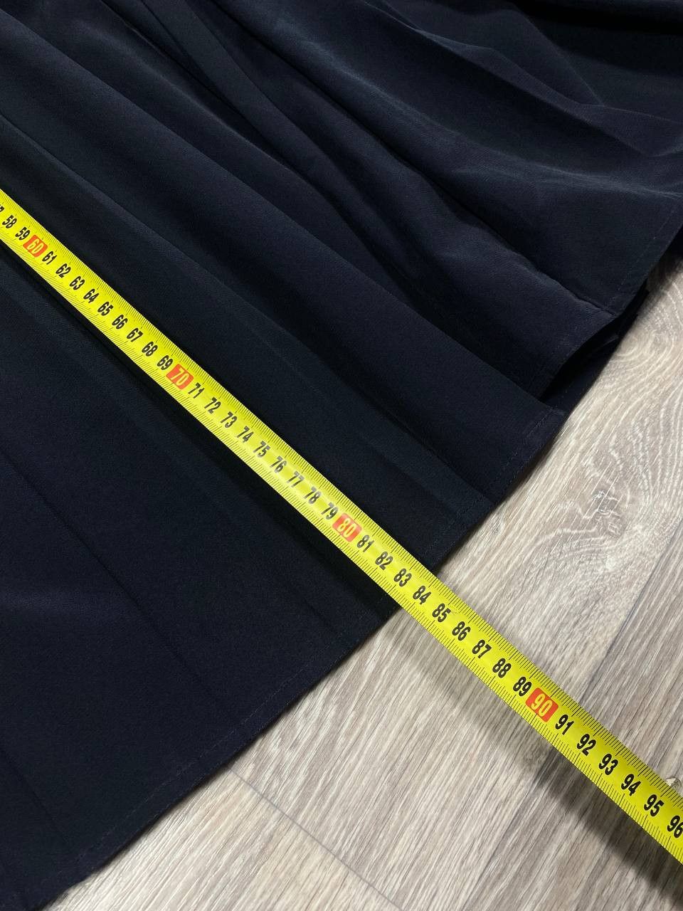 Max Mara Vintage MaxMara black pants pleated cullotes skirt Size 32" / US 10 / IT 46 - 8 Thumbnail