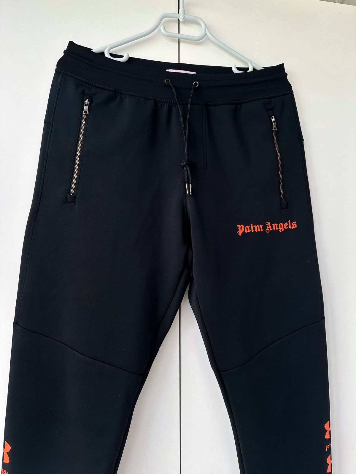 Palm Angels × Under Armour Palm Angels x Under Armour Slim Jogging Pants Size US 28 / EU 44 - 2 Thumbnail