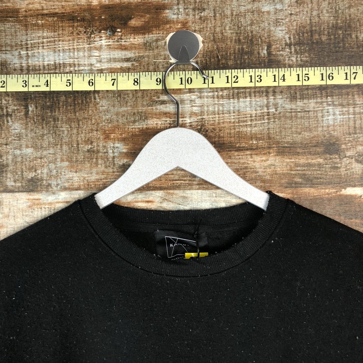 Kangol × Vintage Kangol vintage Black Sweatshirt #A2039 Size US L / EU 52-54 / 3 - 4 Thumbnail