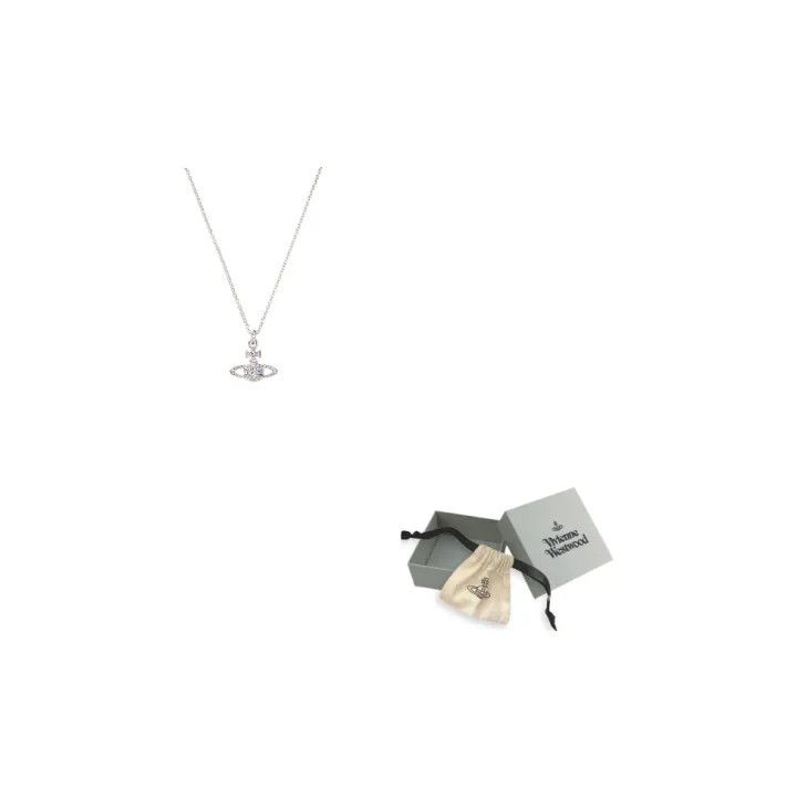 Vivienne Westwood Vivienne Westwood Mayfair Saturn Pendant Necklace 0079 Size ONE SIZE - 1 Preview