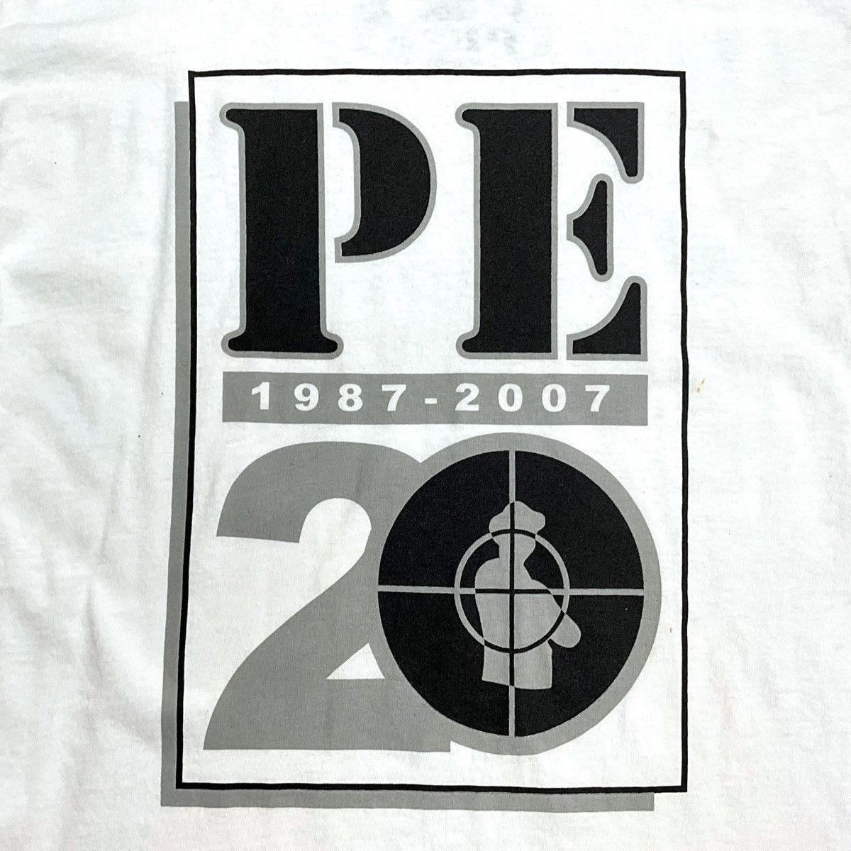 Public Enemy Public Enemy "PE20 1987-2007" 20th anniversary Tee Size US M / EU 48-50 / 2 - 3 Thumbnail