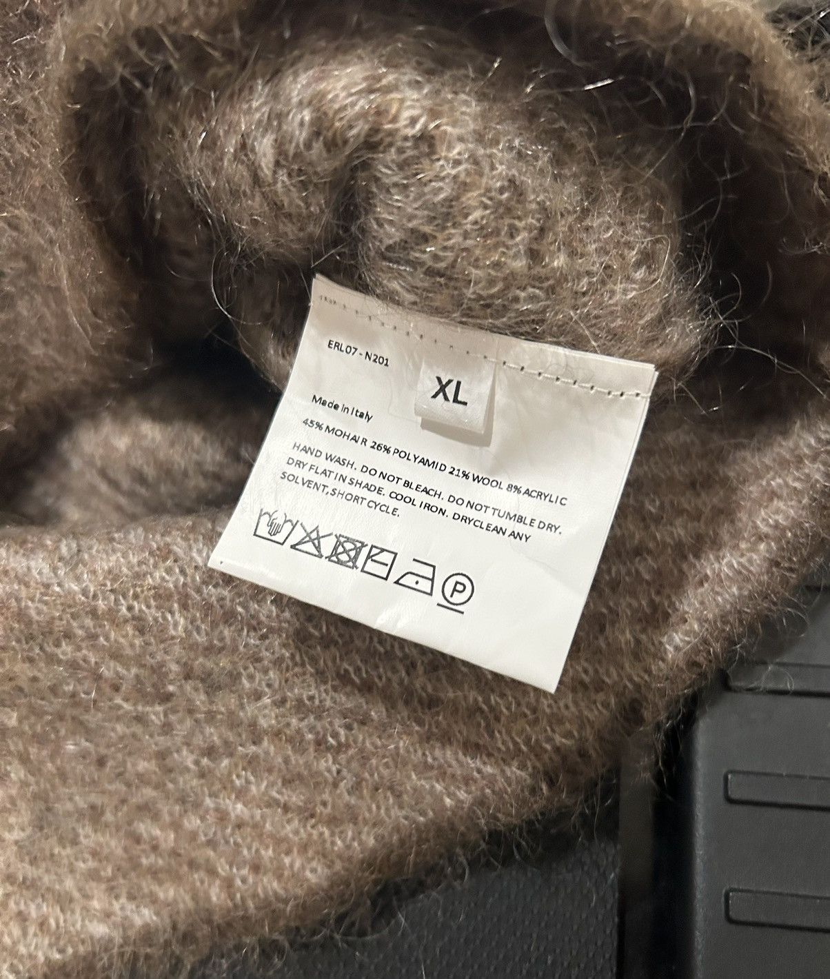 ERL ERL mohair wool blend gradient knit sweater italy preppy Size US XL / EU 56 / 4 - 4 Thumbnail