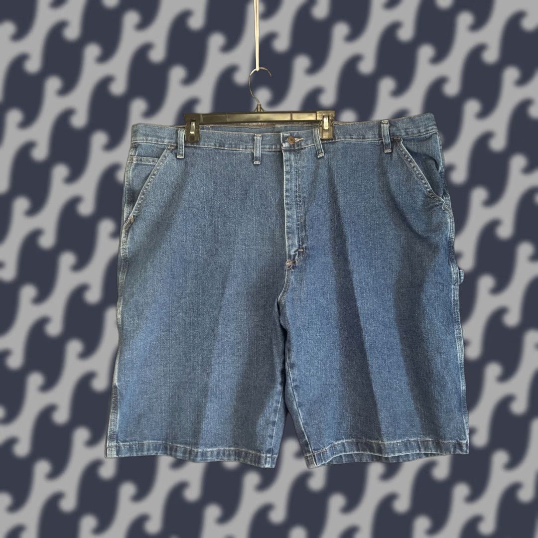 Wrangler Wrangler Denim Shorts Mens Carpenter Blue Cotton Size 48 Size US 32 / EU 48 - 1 Thumbnail