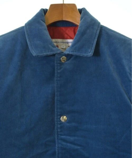 Comme des Garcons SHIRT Jacket Blouson Inseam Pocket Button Up Blue Size US S / EU 44-46 / 1 - 4 Thumbnail