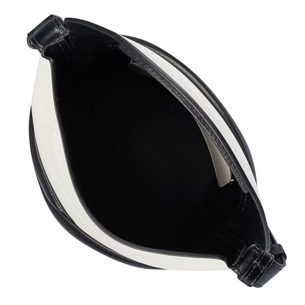 Alexander McQueen o1g2r1mq0824 Size: OS / Curve Small Bag in Ivory & Black Size ONE SIZE - 4 Thumbnail