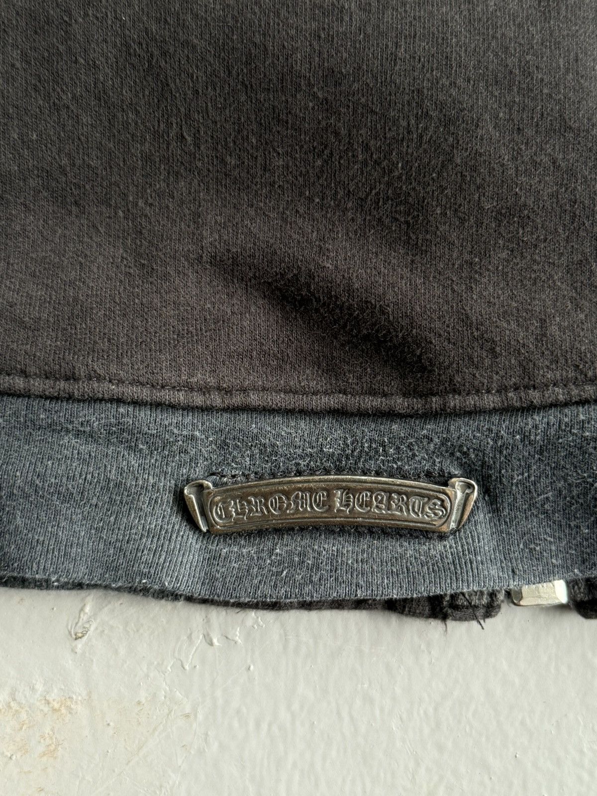 Chrome Hearts HOLY GRAIL! Vintage Leather Patch Big Zip Hoodie Size US M / EU 48-50 / 2 - 4 Thumbnail