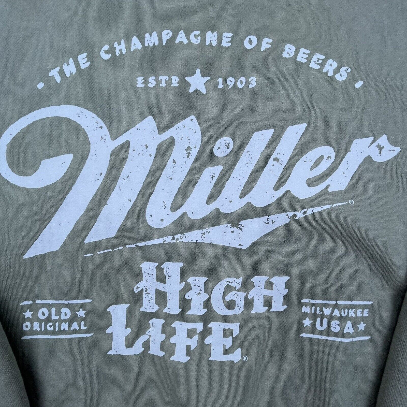Other Miller High Life Sweatshirt Extra Small Champagne of Beers Size US XS / EU 42 / 0 - 2 Thumbnail