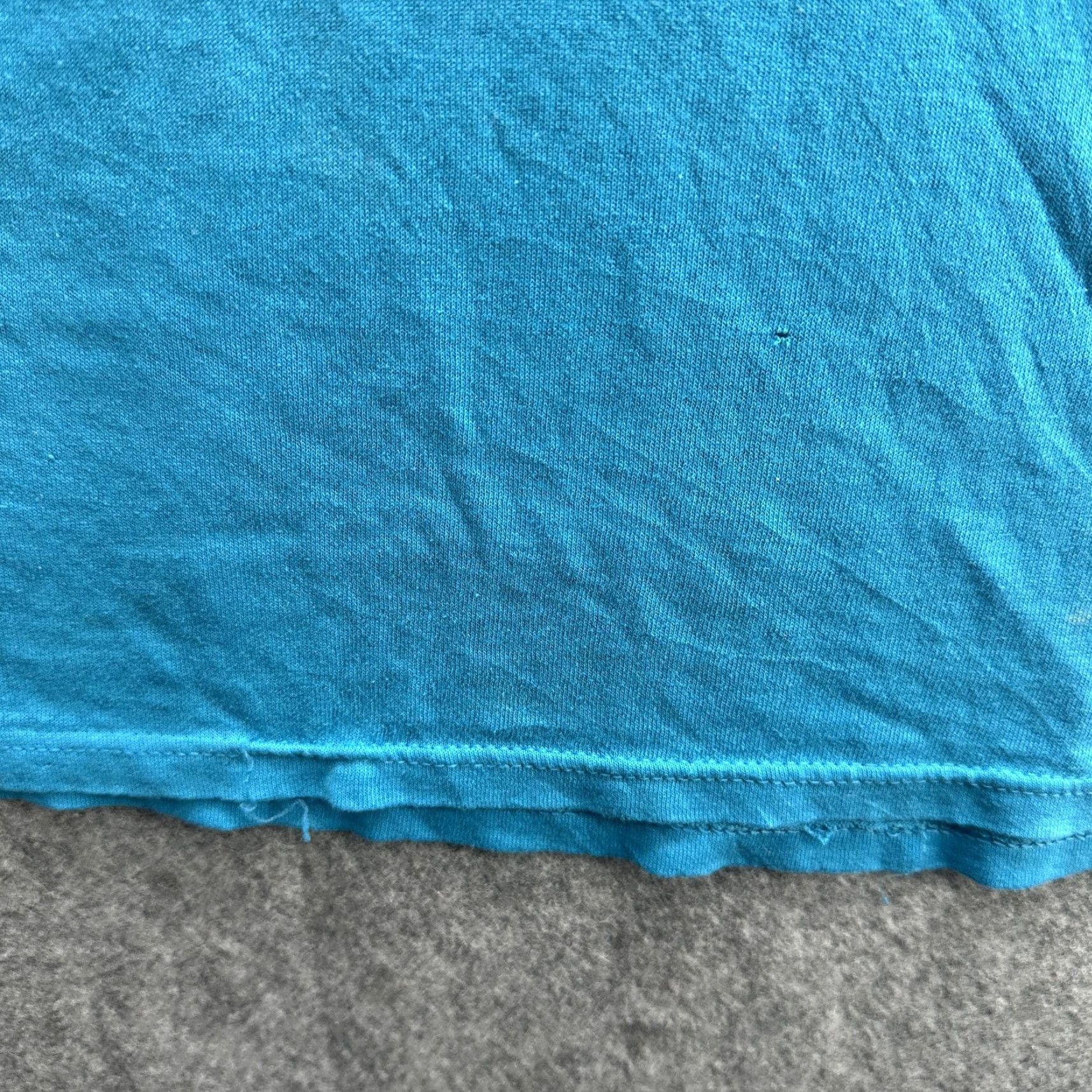 Jerzees VINTAGE Jerzees SERA Shirt Mens XL Blue 50/50 Cotton Polyester Made USA 90s Tee Size US XL / EU 56 / 4 - 6 Thumbnail
