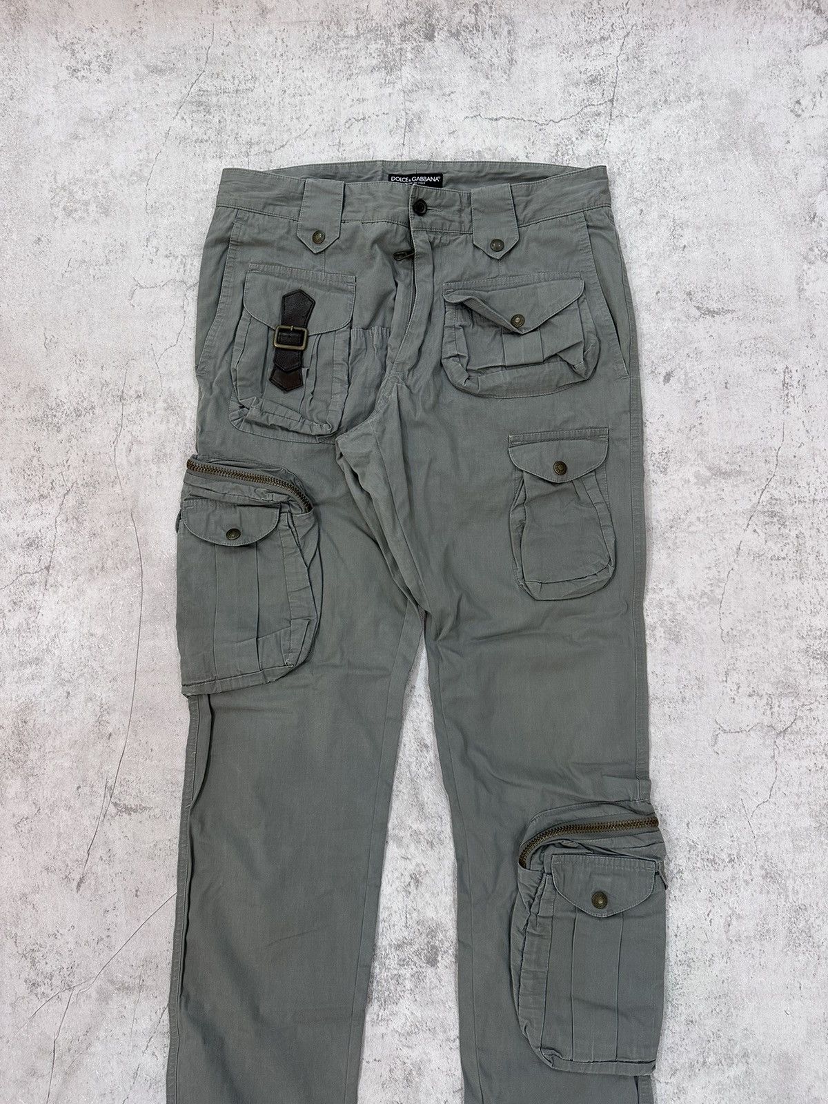 Dolce & Gabbana 03AW Dolce&Gabbana Cargo Trousers Size US 33 - 4 Thumbnail