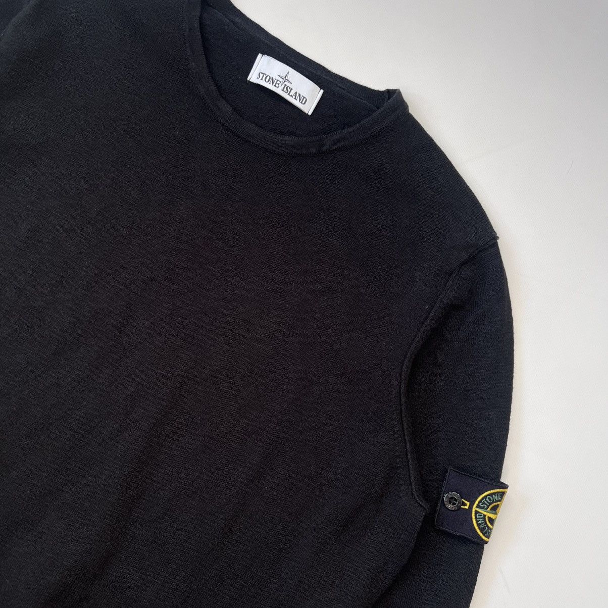 Stone Island Stone Island cotton knit crew neck sweater Size US L / EU 52-54 / 3 - 4 Thumbnail