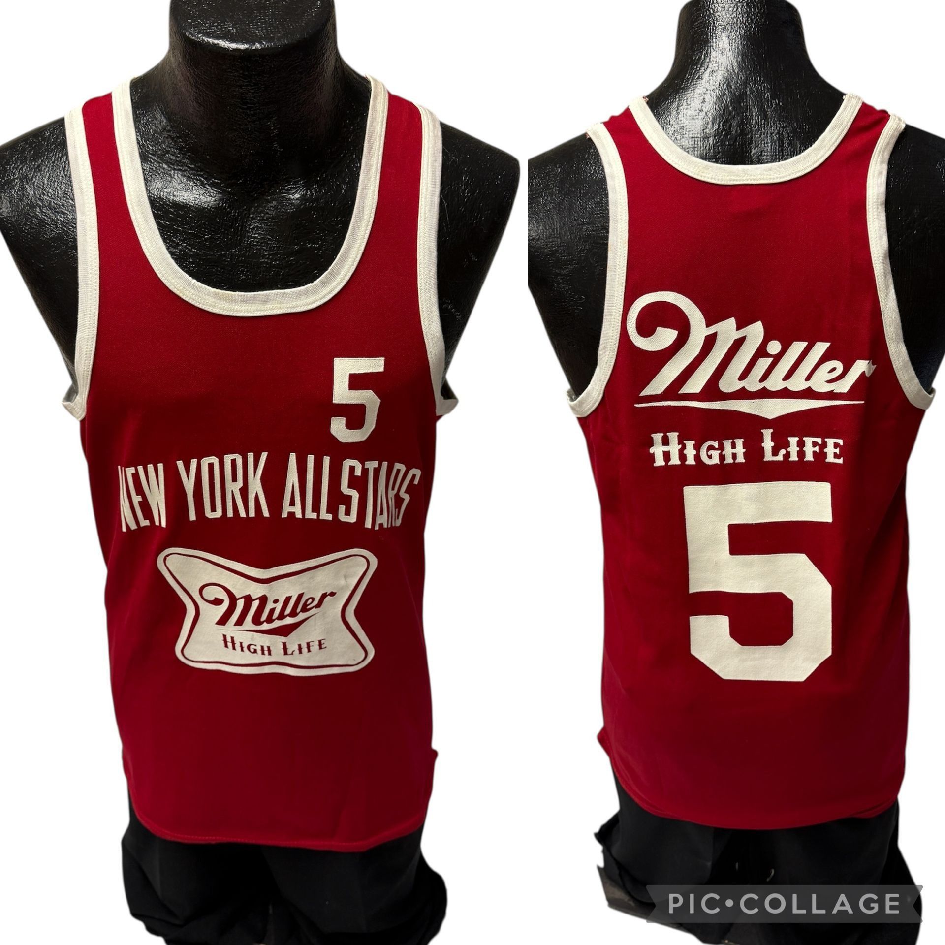 60's Empire MILLER HIGH LIFE Promo BEER Jersey NY All Stars