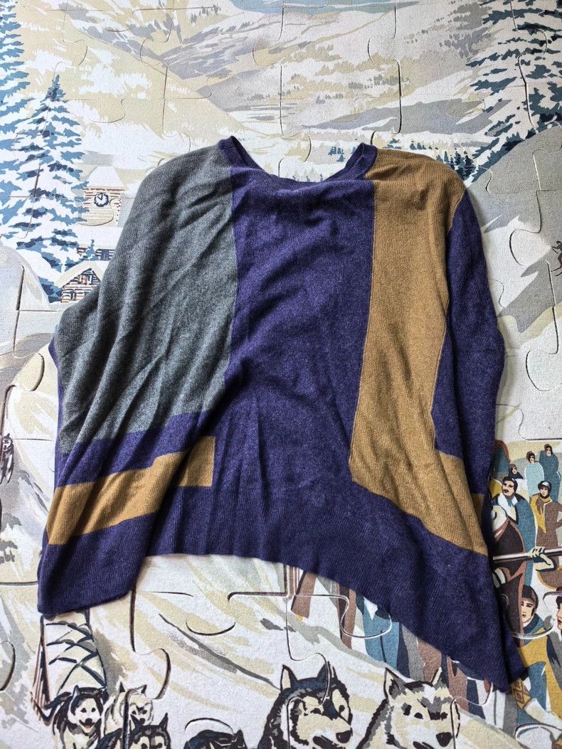 Loro Piana LORO PIANA Deconstruct the cloak with sheep's wool Size L / US 10 / IT 46 - 3 Thumbnail