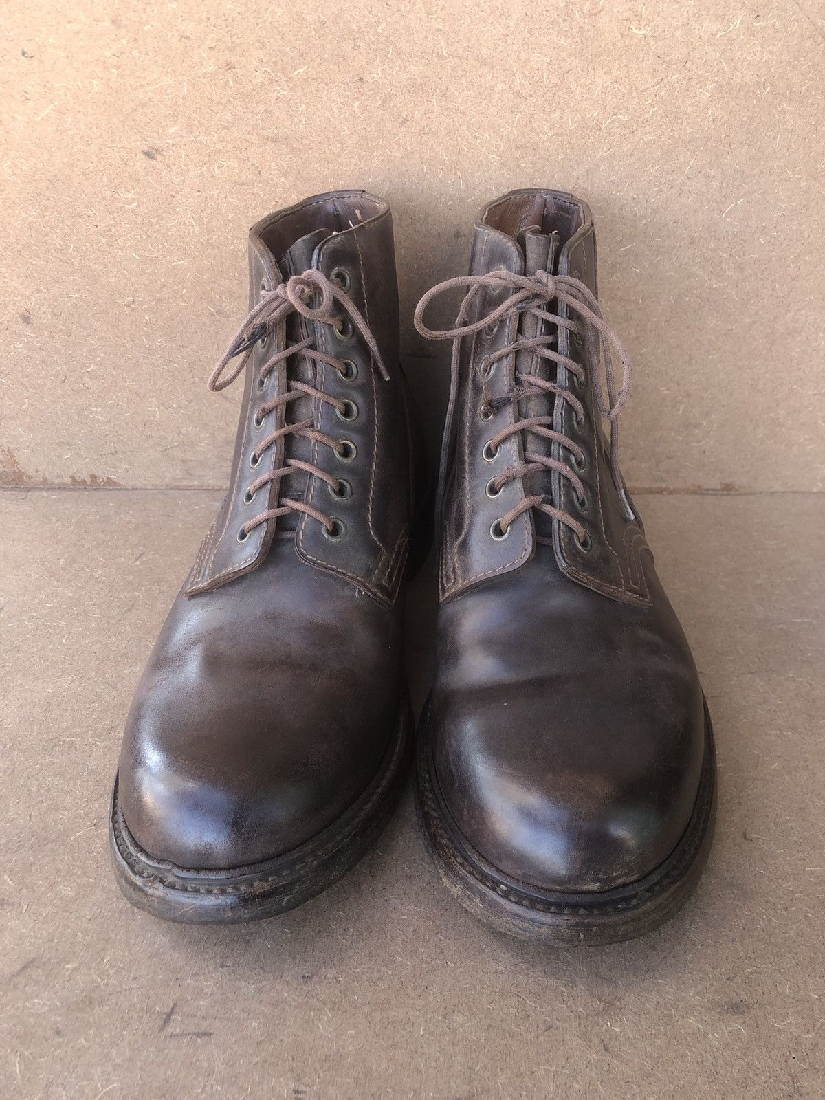 Notify Notify Brown Horse hide Leather Men’s Boots Size 42 Size US 8 / EU 41 - 4 Thumbnail