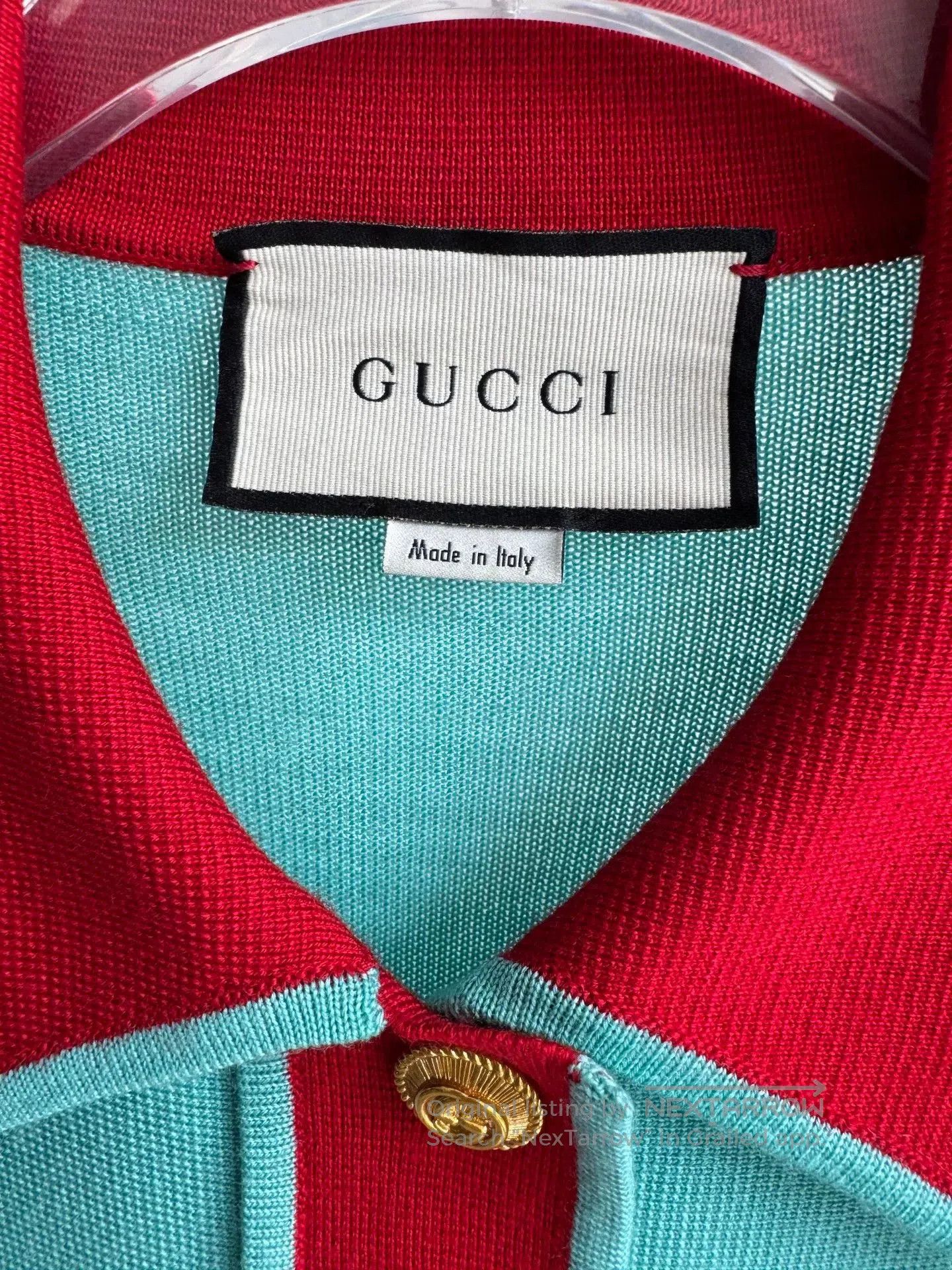 Gucci Gucci Sky Blue Knit Sweater. Size XS / US 0-2 / IT 36-38 - 3 Thumbnail