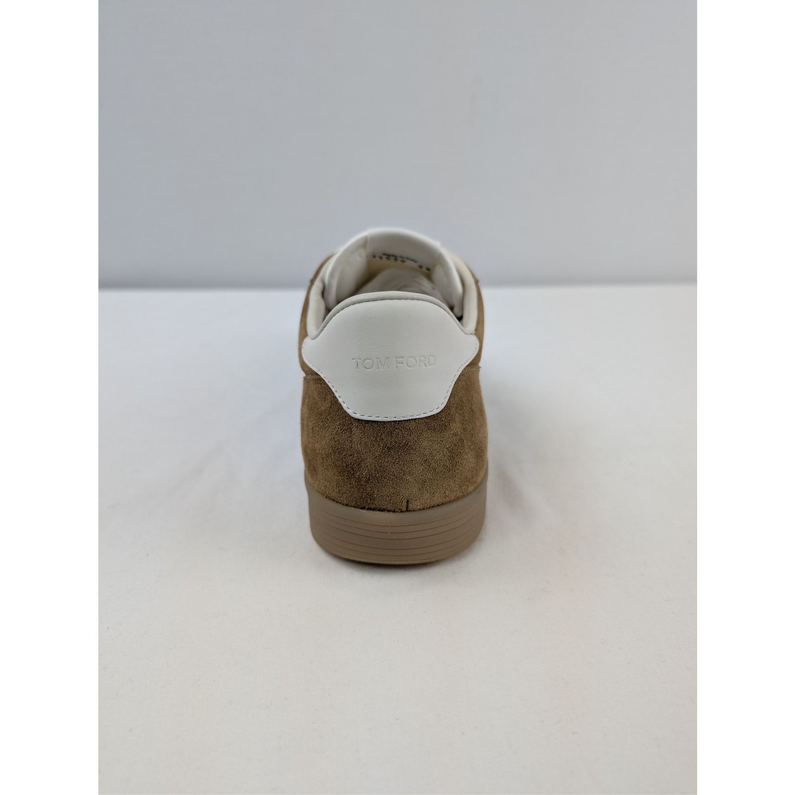 Tom Ford o1rshd1 Q:2 / Terence low-top sneakers in tan suede/white Size US 13 / EU 46 - 15 Thumbnail