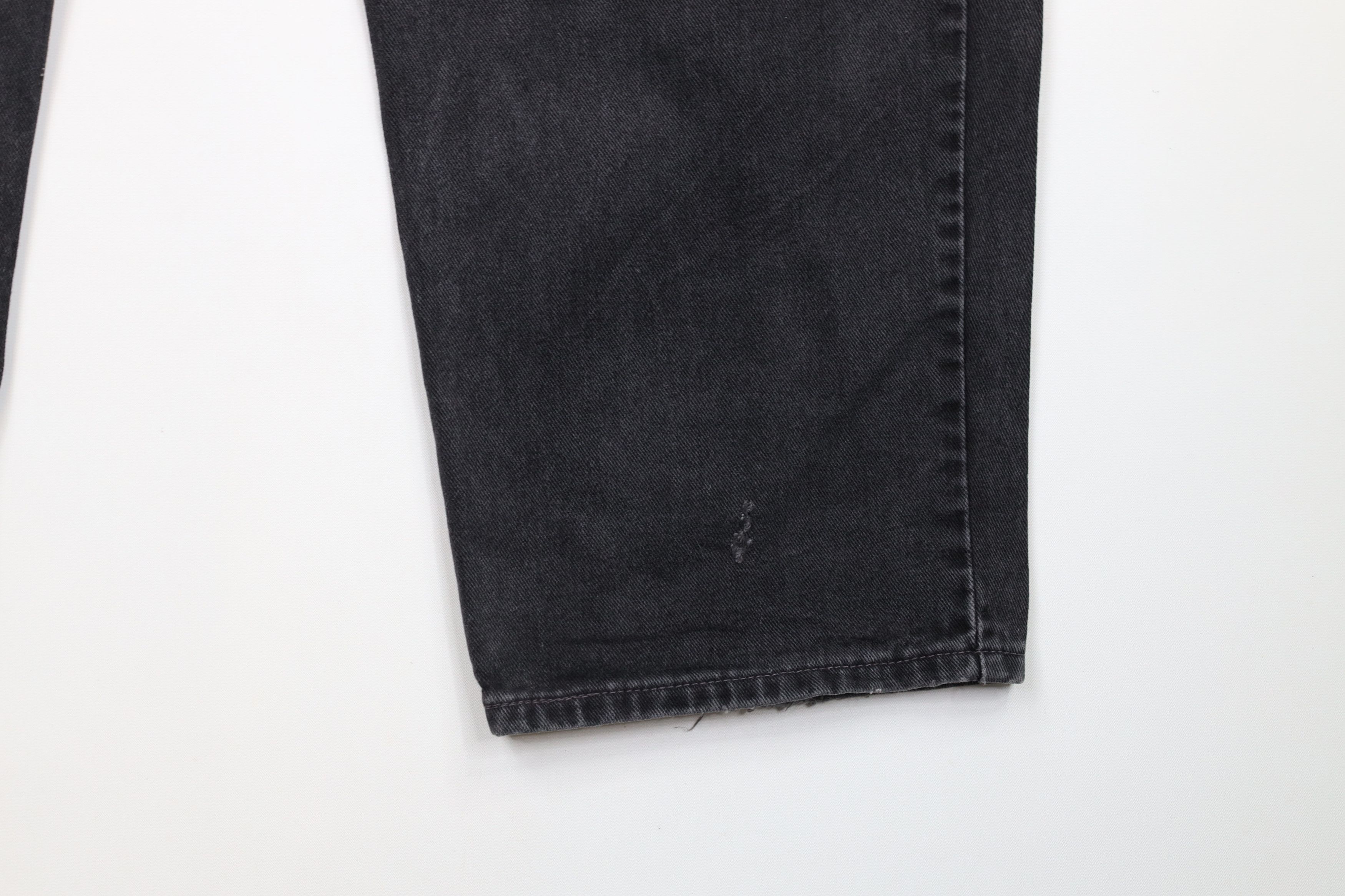 Levi's × Vintage Vintage Y2K 2000 Levis 550 Relaxed Fit Denim Jeans Black USA Size US 44 / EU 60 - 6 Thumbnail