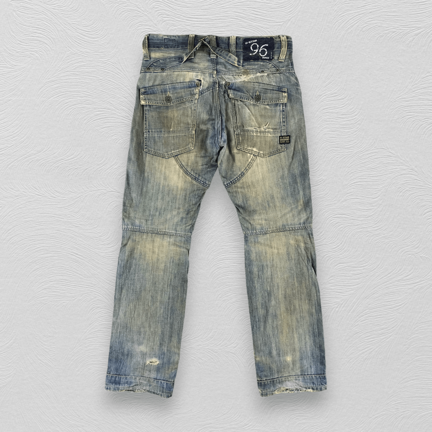 Vintage G-Star Raw Jeans Distressed Denim KJ772 Menswear