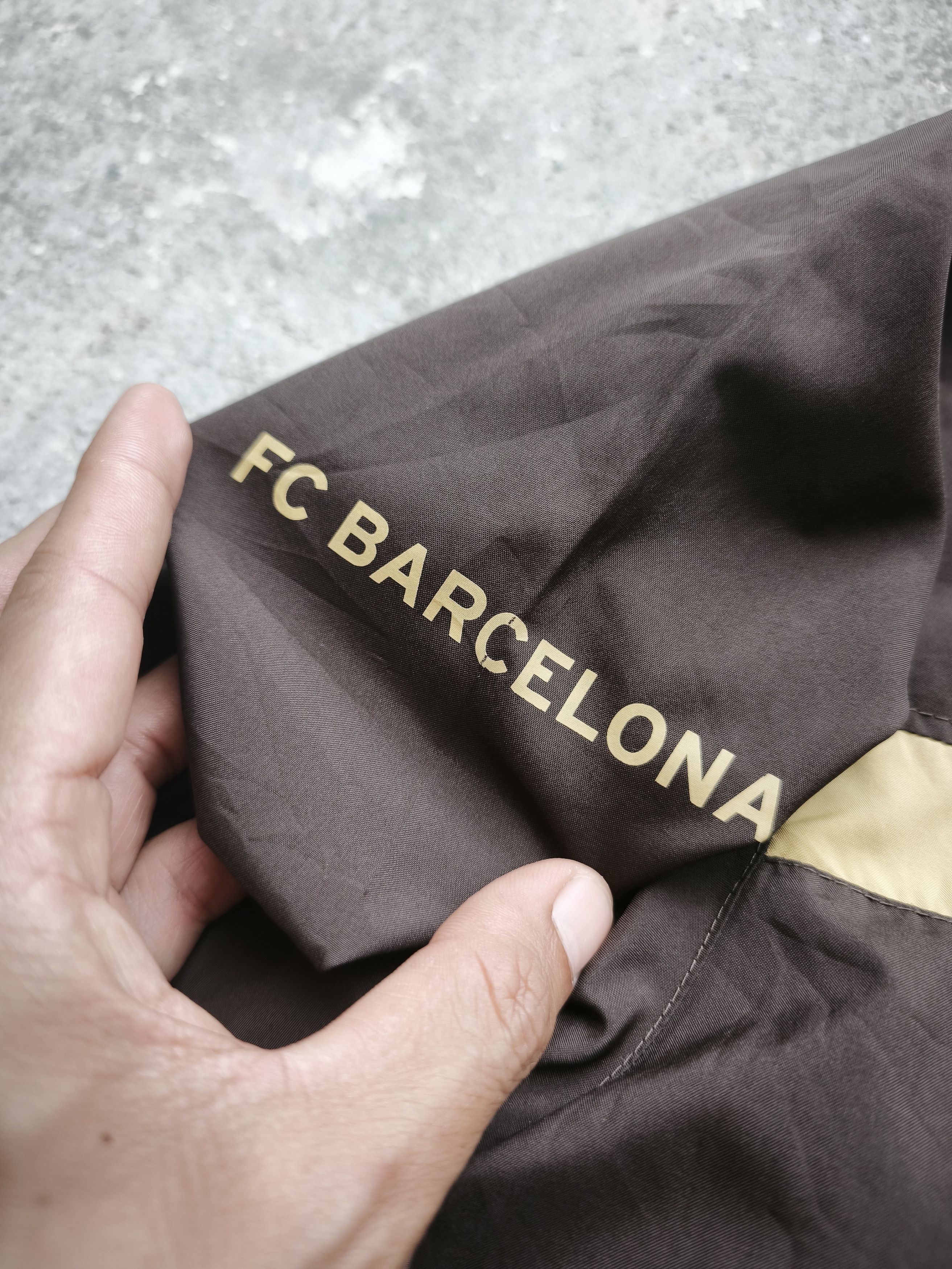 Nike Nike Total 90 Barcelona Brown Track Jacket Size US S / EU 44-46 / 1 - 12 Thumbnail