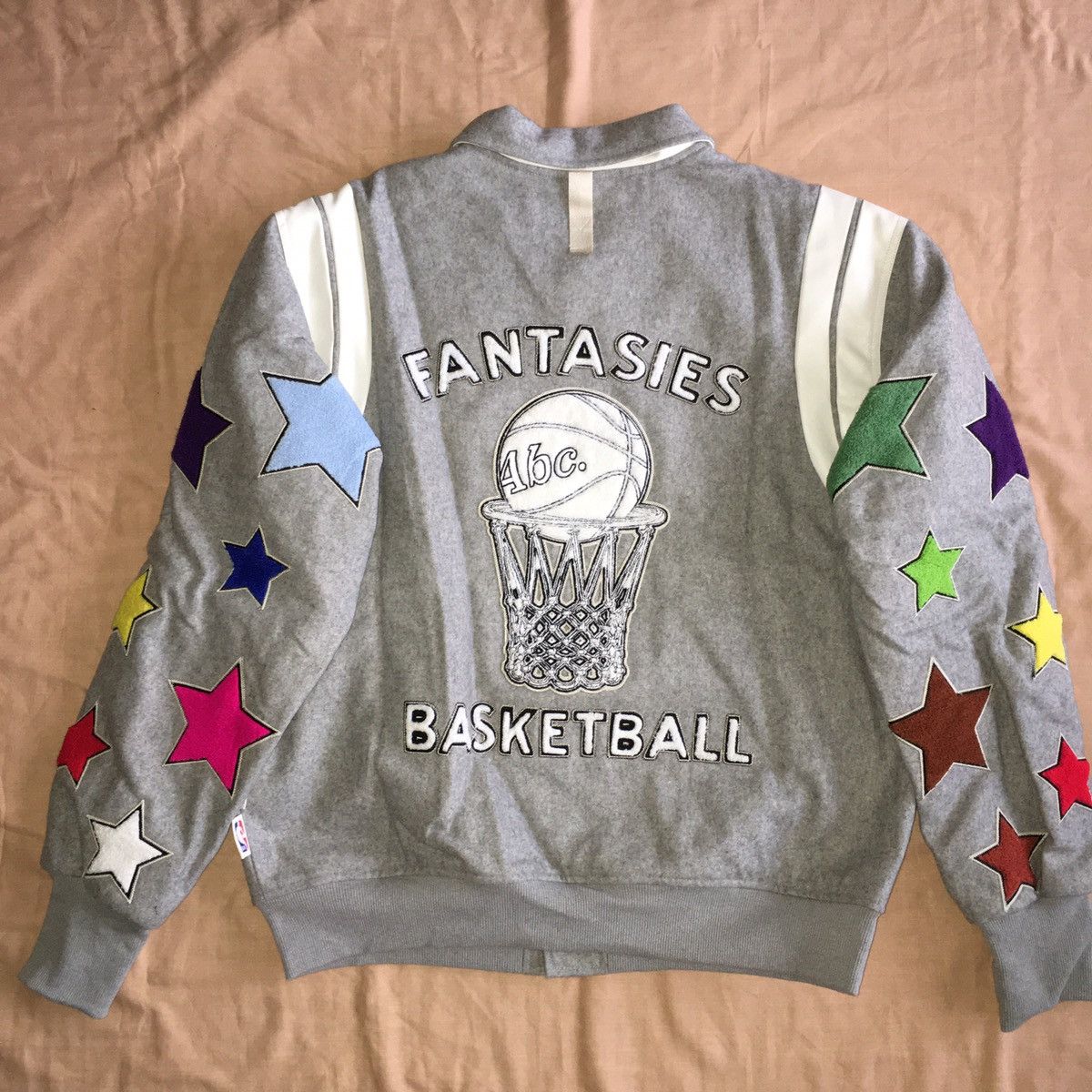 Abc. NBA Team Varsity Jacket (Grey)