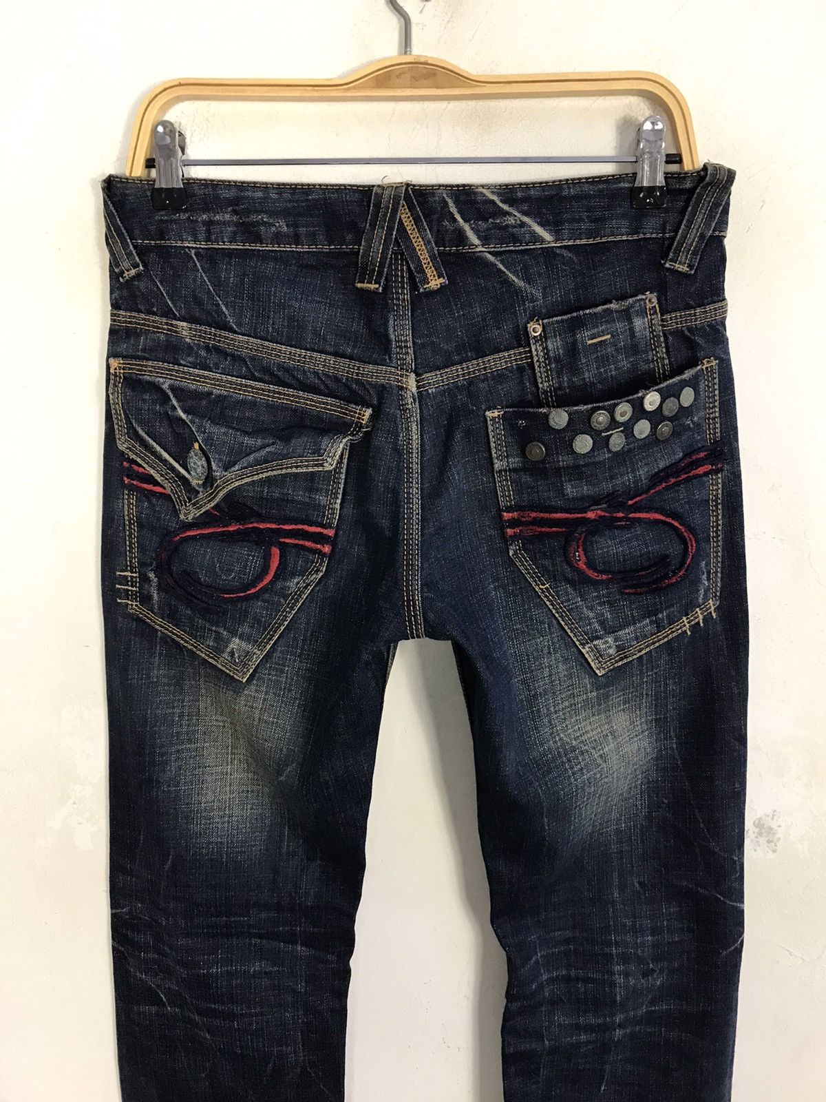 Japanese Brand × Vintage Vintage RedPepper Denim Jeans Zipper Style Size US 31 - 12 Thumbnail