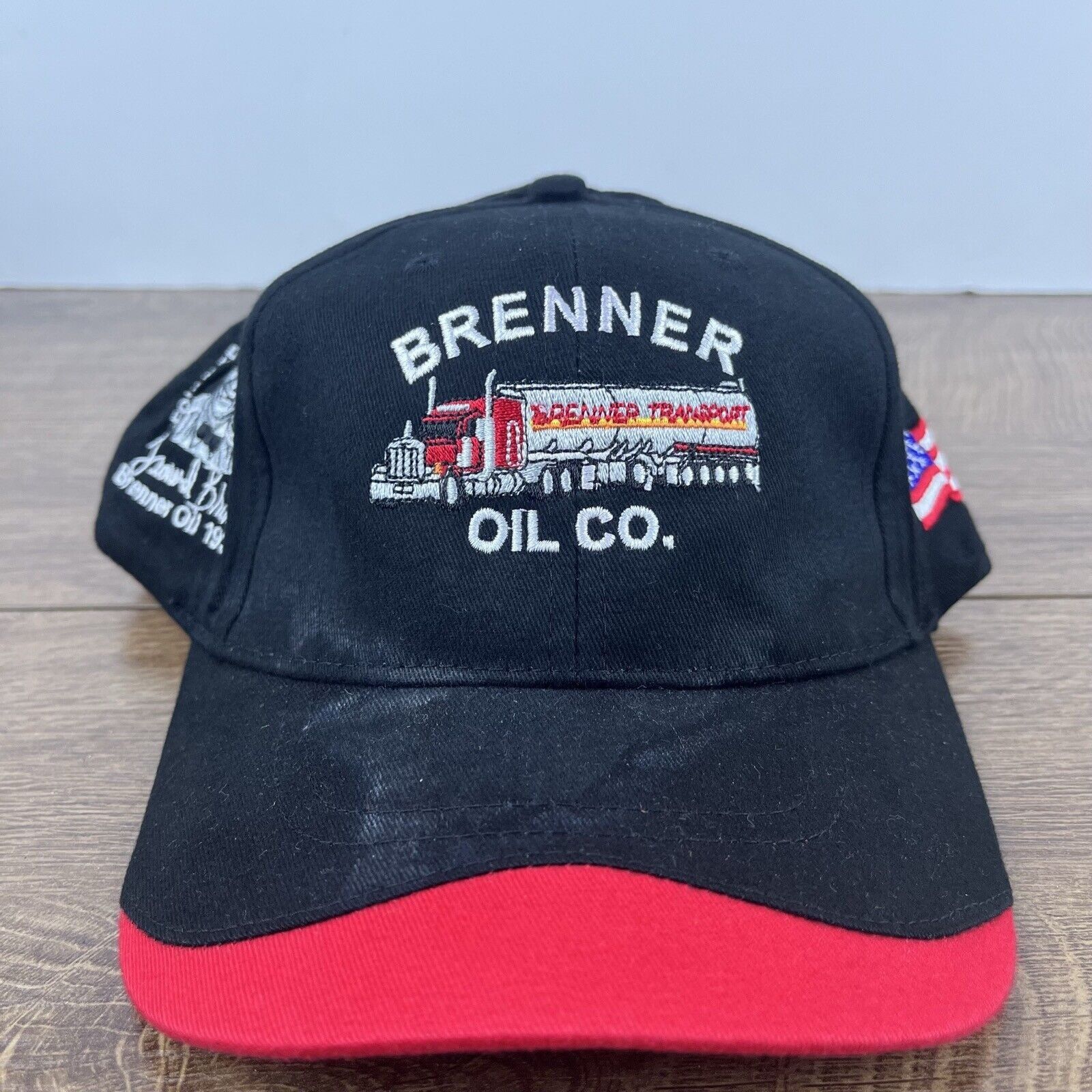 Other Brenner Oil Company Hat Black Cap Hat Adjustable Hat Black A Size ONE SIZE - 3 Thumbnail