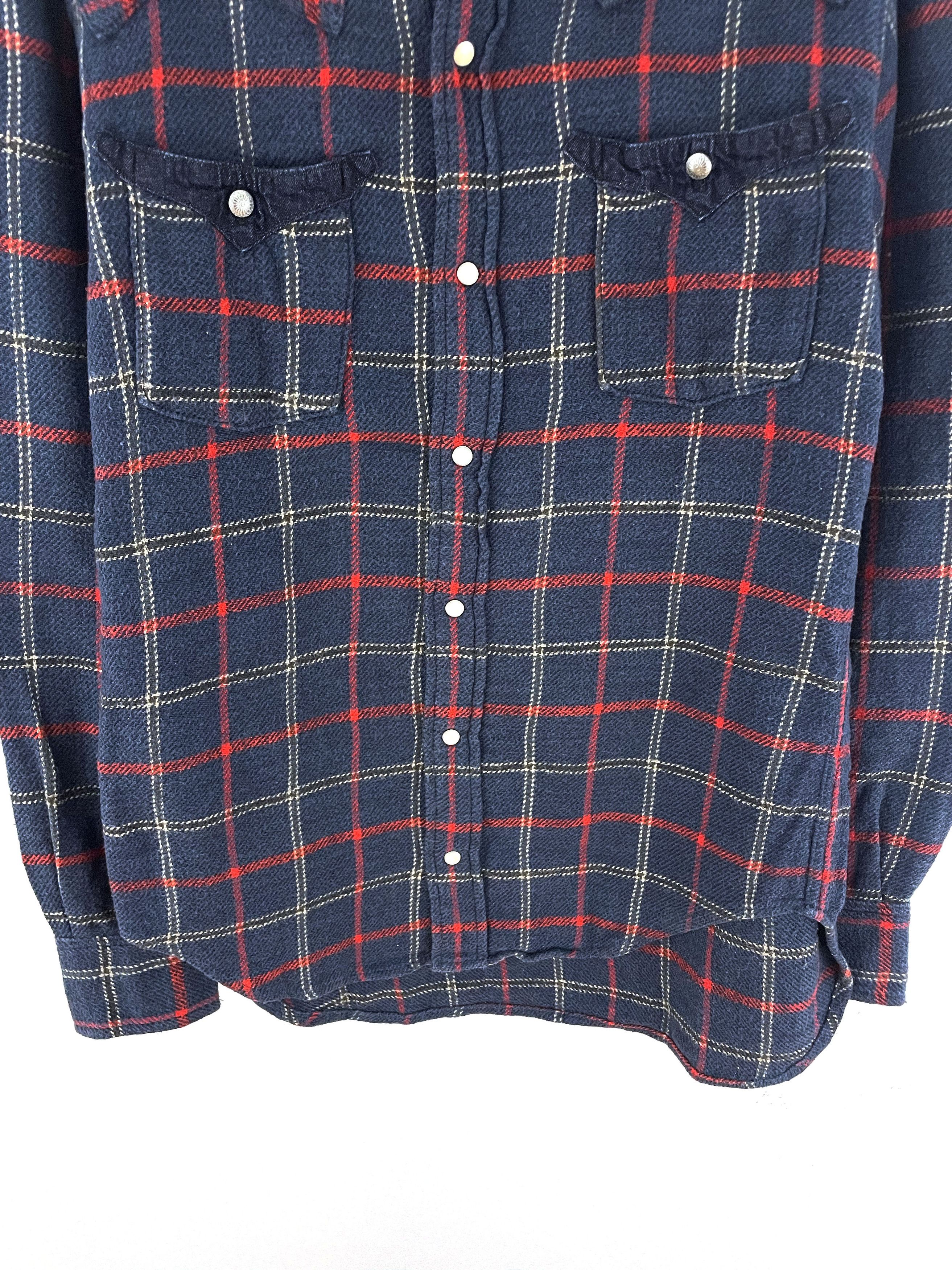 Kapital Corduroy Trim Flannel Size US XL / EU 56 / 4 - 5 Thumbnail