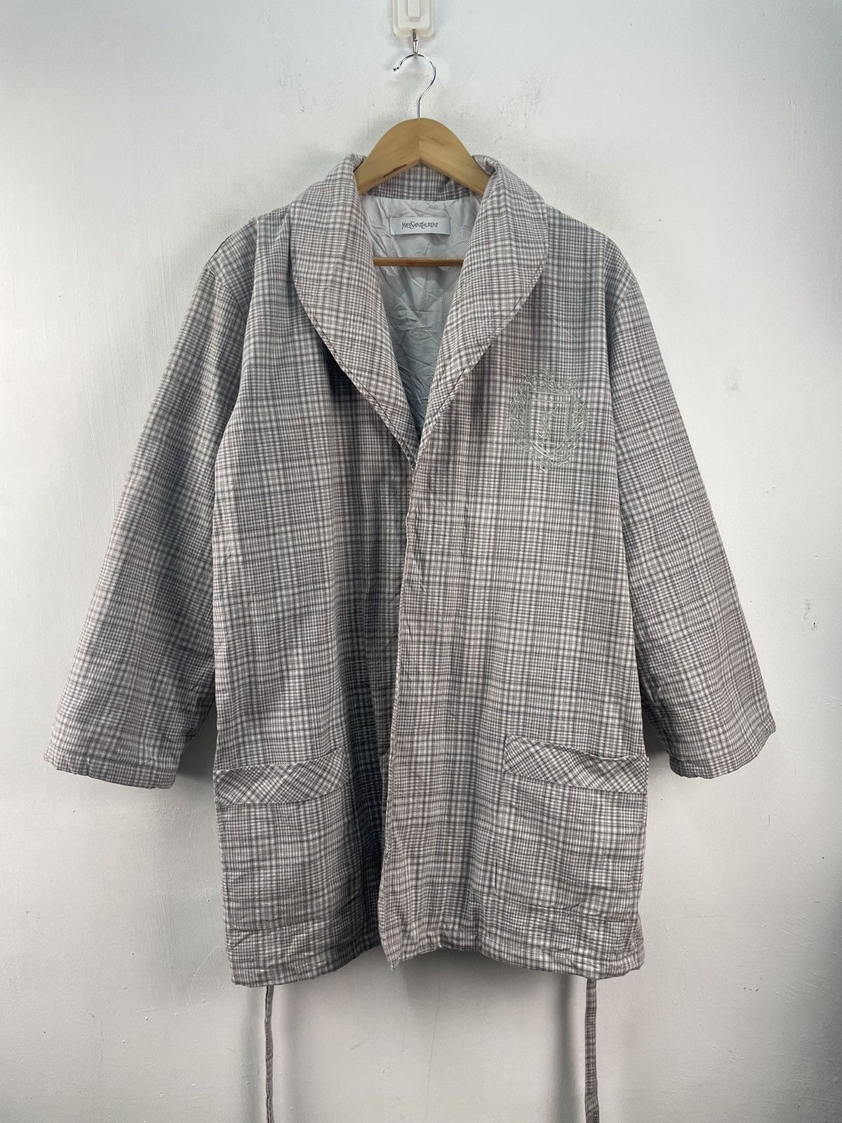 Yves Saint Laurent Vintage Yves Saint Laurent Bath Robe Pyjamas Kimono One Size Size US L / EU 52-54 / 3 - 4 Thumbnail