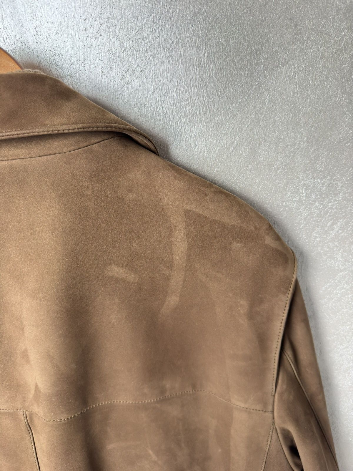 Loro Piana Loro Piana Suede & Cashmere Heavy Coat Jacket Size US L / EU 52-54 / 3 - 11 Thumbnail