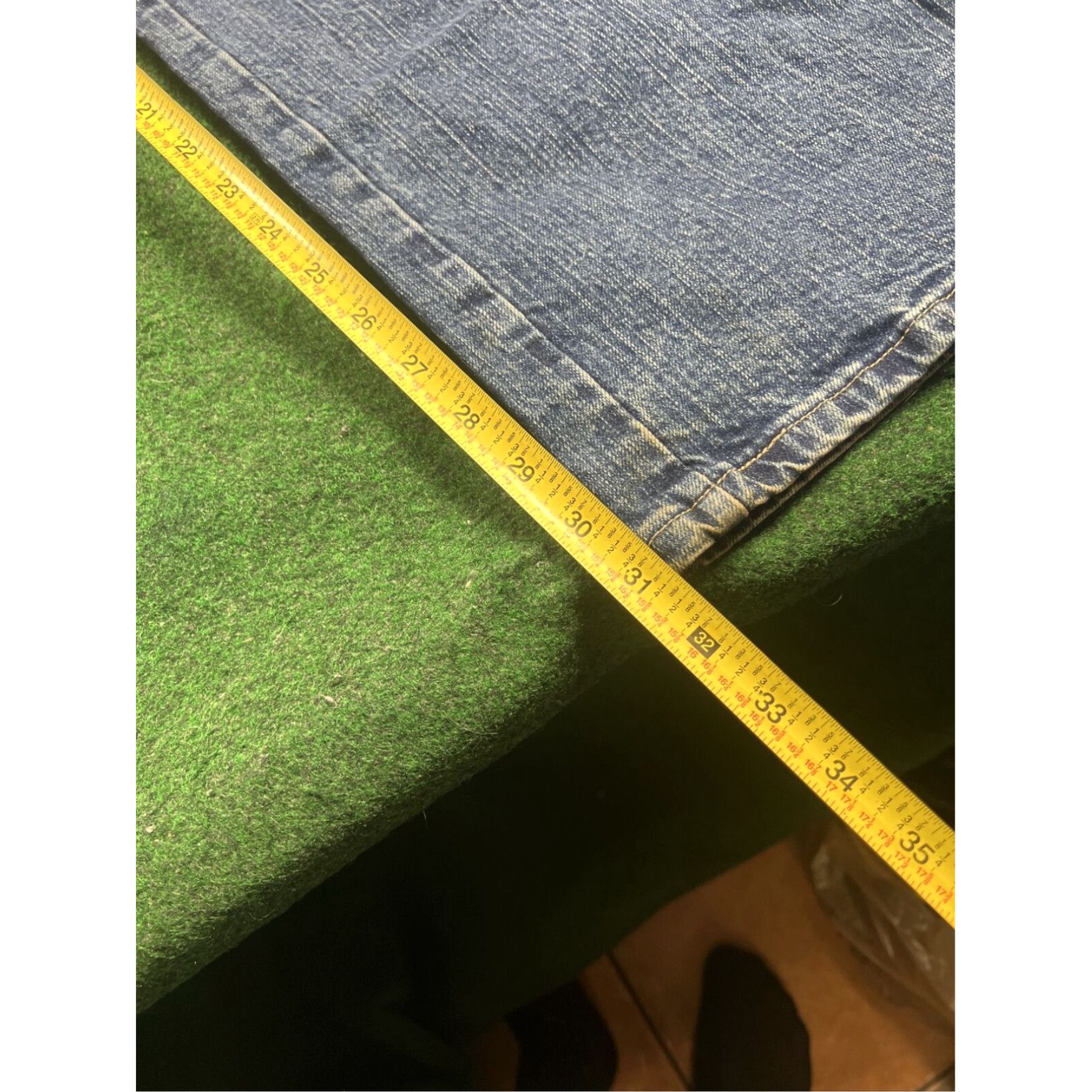 Dickies Dickies Relaxed Fit Carpenter Pants Men's 42x32 Blue Denim Jeans Work Wear Size US 42 / EU 58 - 6 Thumbnail