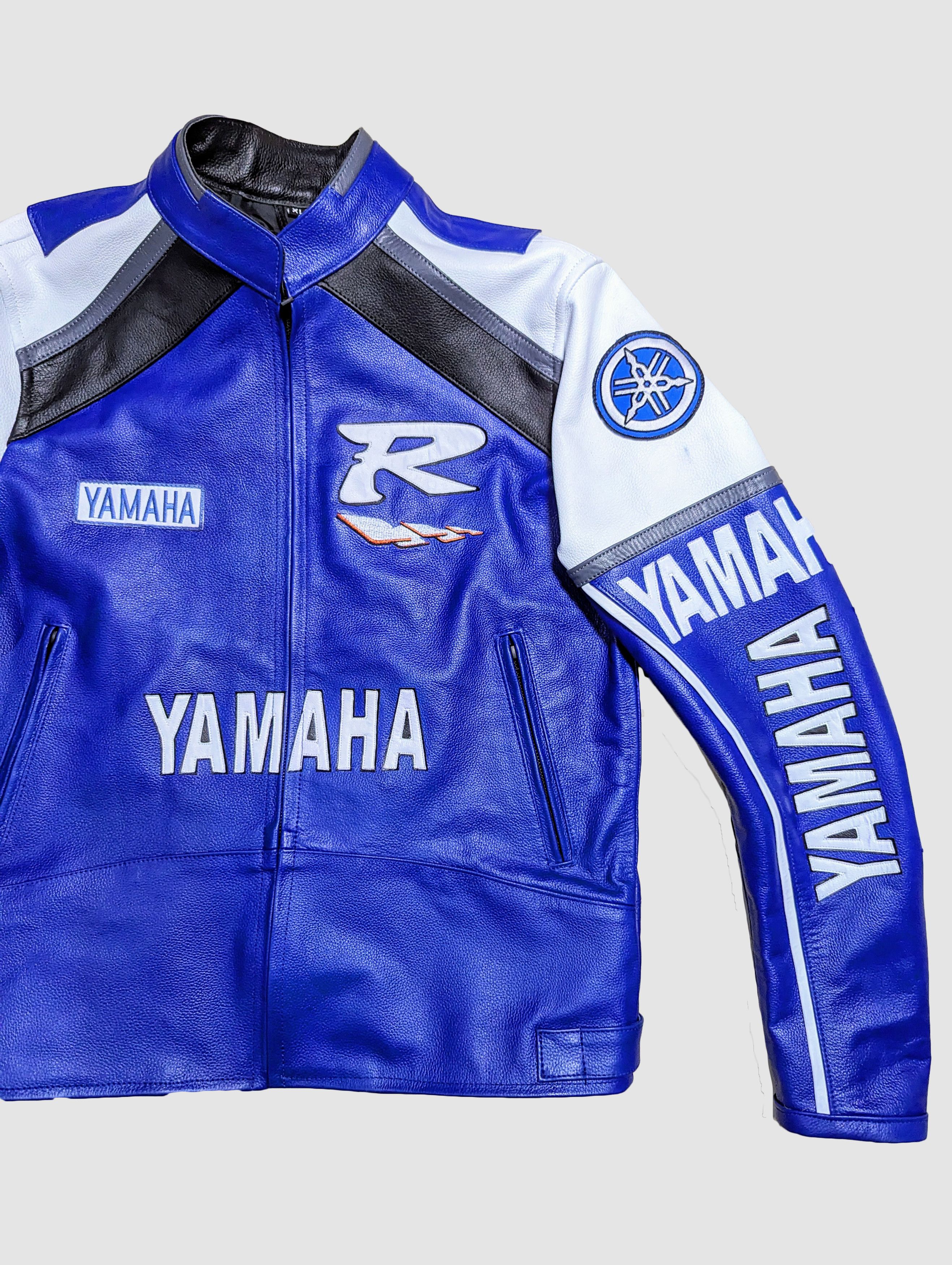 Yamaha Yamaha Leather Jacket Motorcycle Racing Jacket Size US XL / EU 56 / 4 - 4 Thumbnail