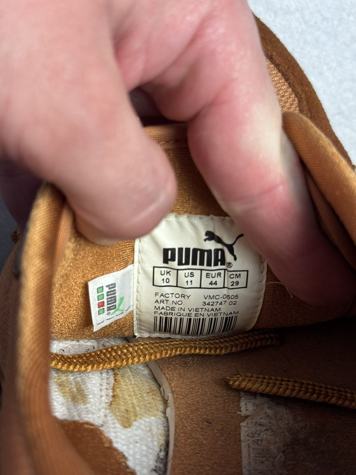 Maison MIHARA YASUHIRO × Puma Vintage RARE Puma Mihara Yasuhiro MY16 US11 y2k japon Size US 11 / EU 44 - 17 Thumbnail