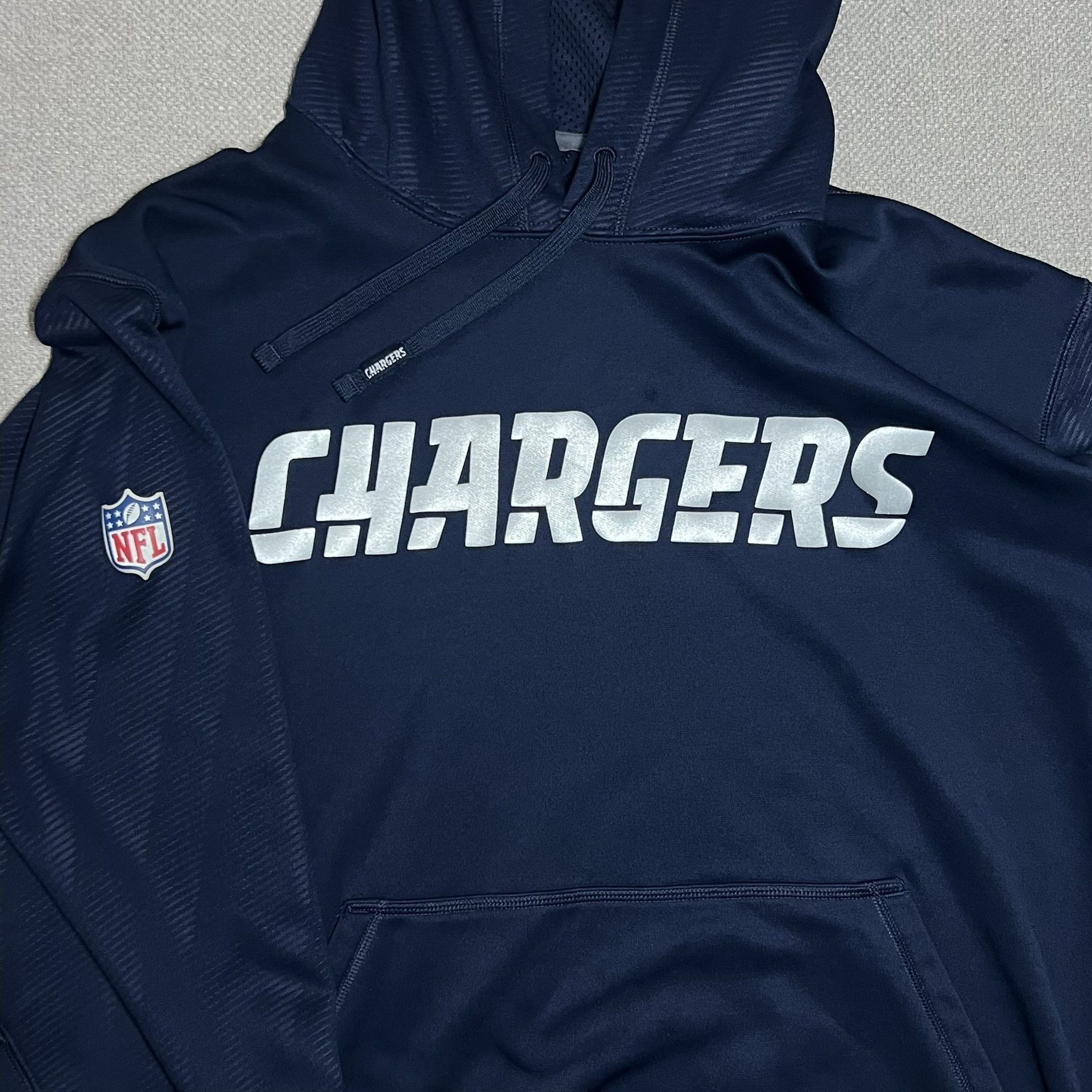 Nike Los Angeles Chargers Nike Size XXL Hoodie Therma -FIT NFL On Size US XXL / EU 58 / 5 - 5 Thumbnail