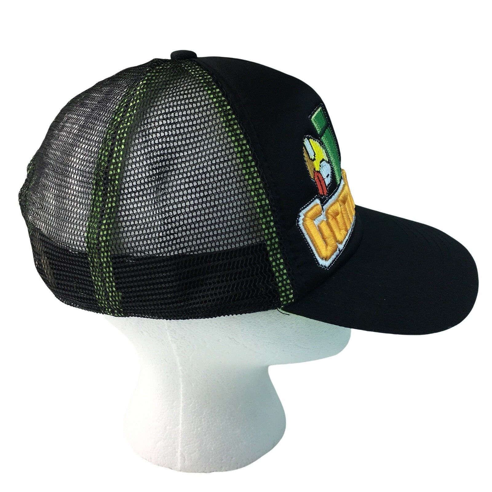 Other Game Over Trucker Hat Concept One Mens Black Embroidered Adj Size ONE SIZE - 3 Thumbnail