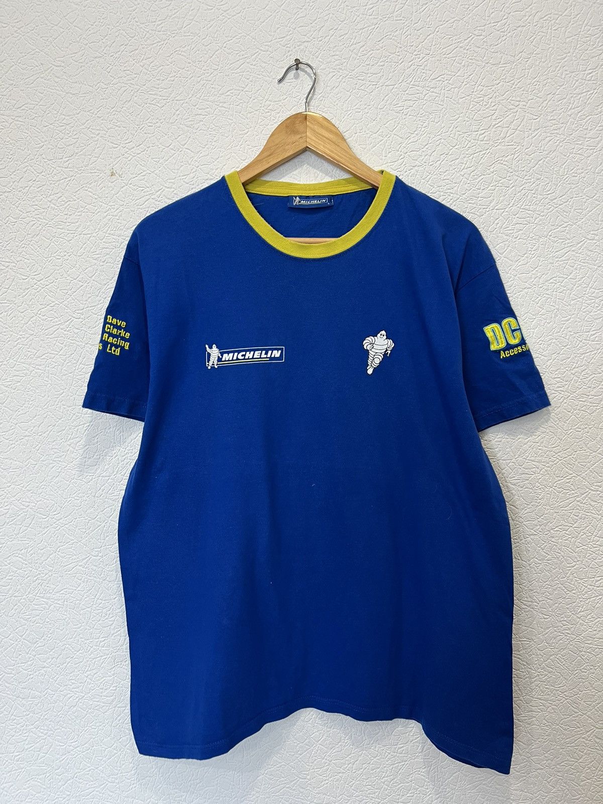 Ferrari × Vintage Vintage Michelin T Shirt Tee Racing F-1 Size US L / EU 52-54 / 3 - 1 Thumbnail