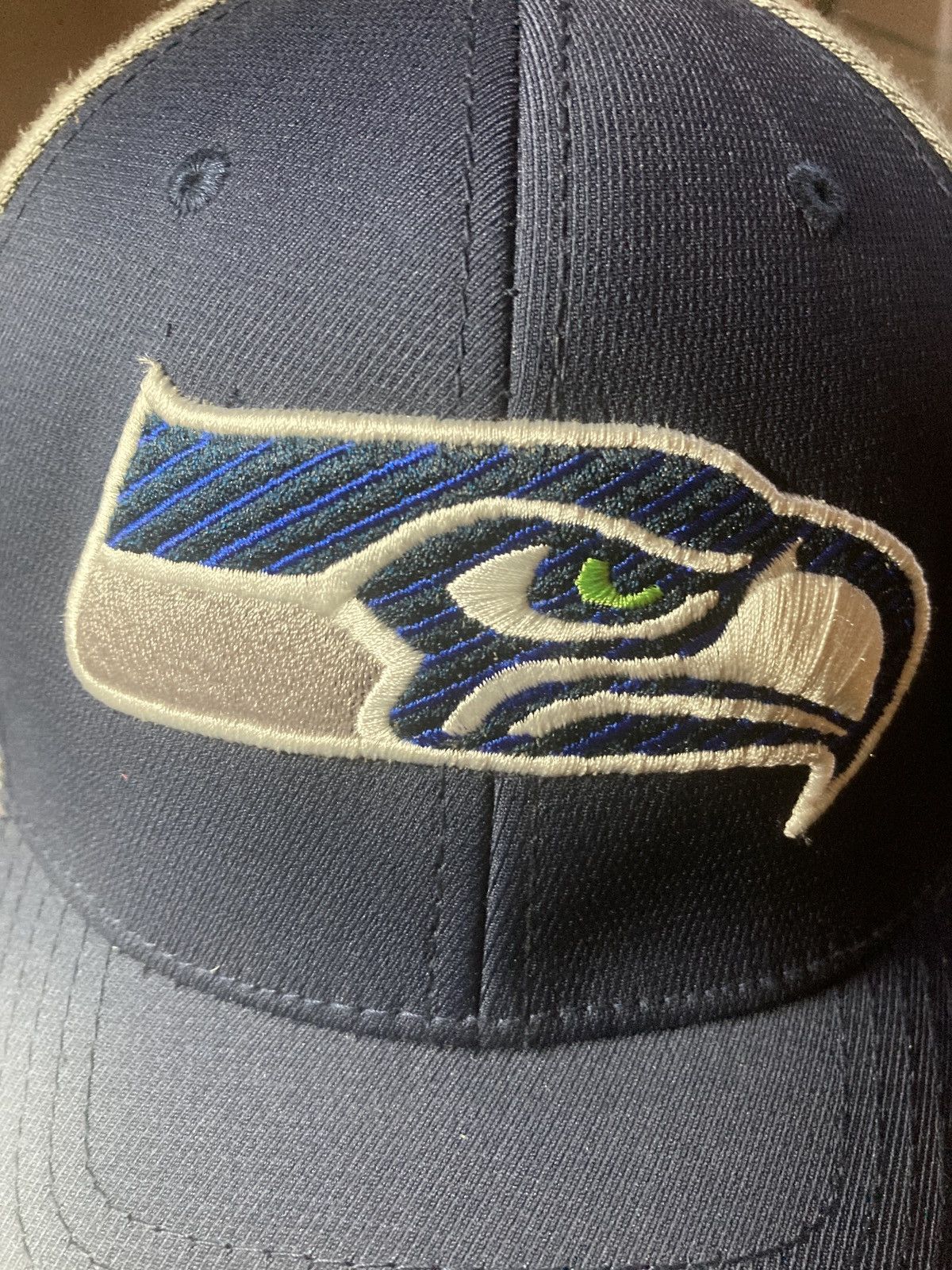 New Era Seattle Seahawks NFL 47 Brand Contender Stretch Flex Fit hat Size ONE SIZE - 2 Thumbnail