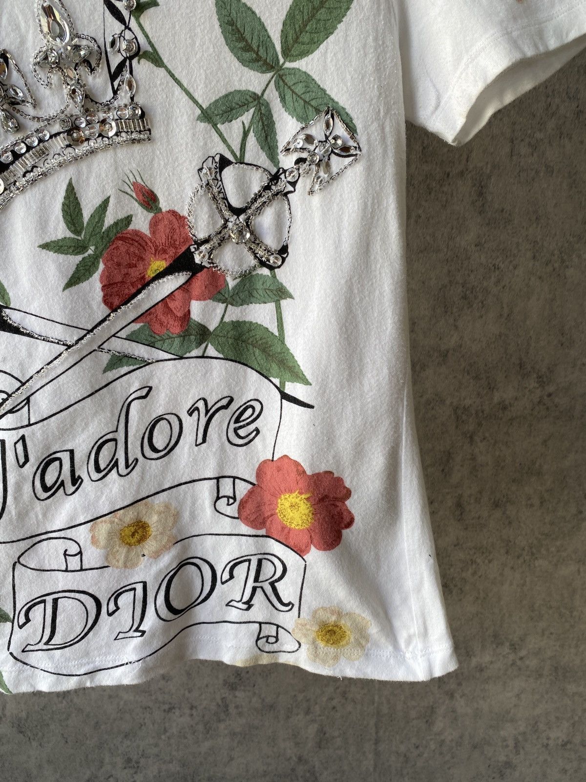 Christian Dior Monsieur J adore Dior Fall 2003 John Galliano Design T Shirt Size M / US 6-8 / IT 42-44 - 8 Thumbnail