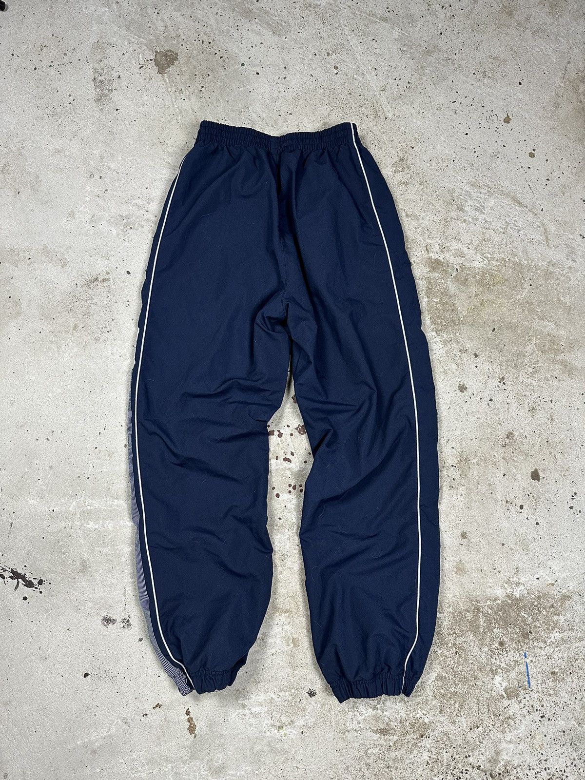Nike Vintage Y2K Nike Navy Track Pants Swoosh Spellout Multi Logo Size US 30 / EU 46 - 3 Thumbnail