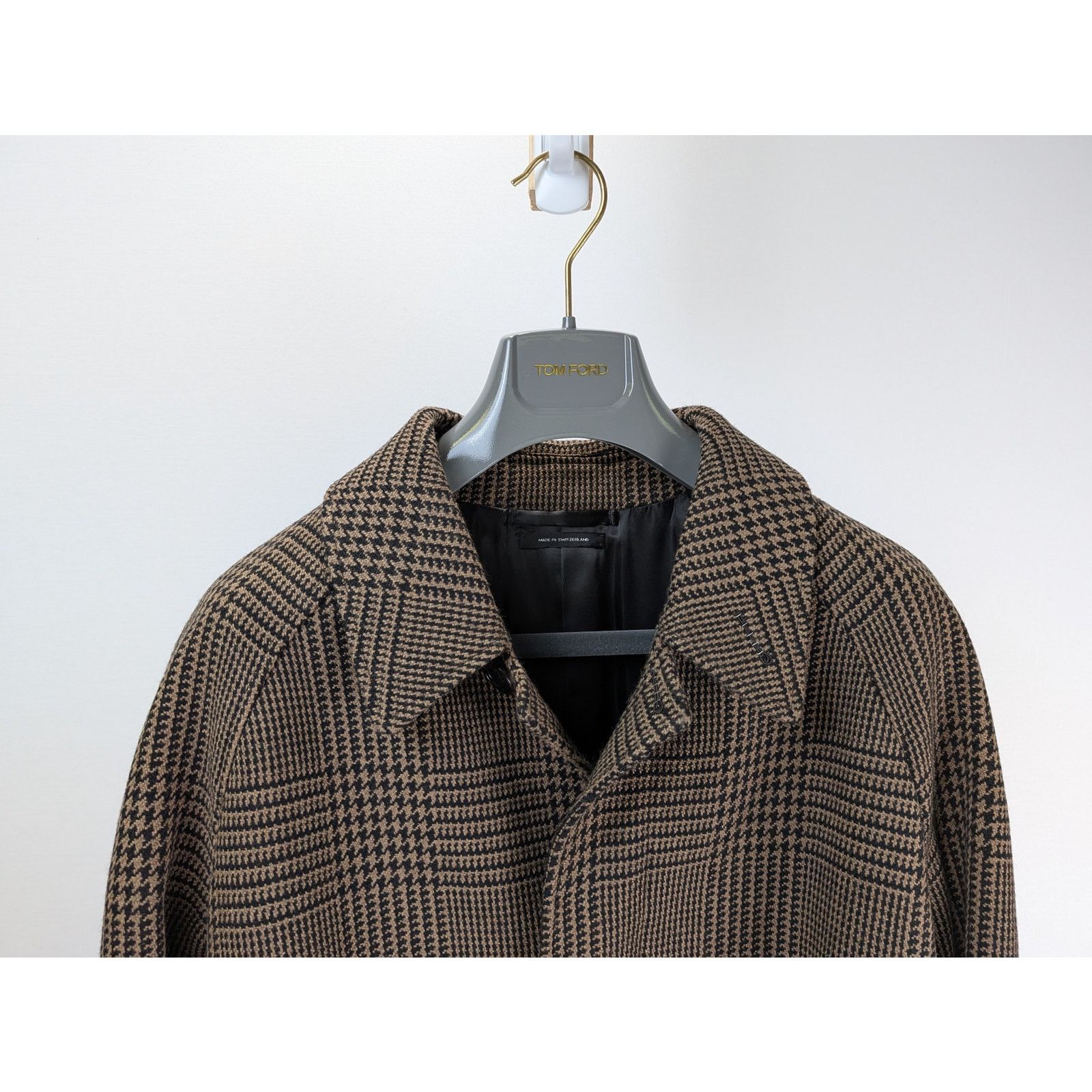 Tom Ford o1rshd1 Cappotto Overcoat in Brown Size US M / EU 48-50 / 2 - 2 Thumbnail