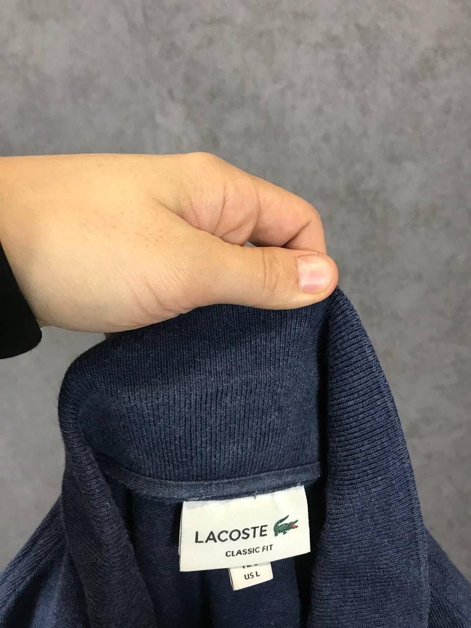 Lacoste Lacoste designer luxury logo polo sweatshirt Size US L / EU 52-54 / 3 - 7 Thumbnail