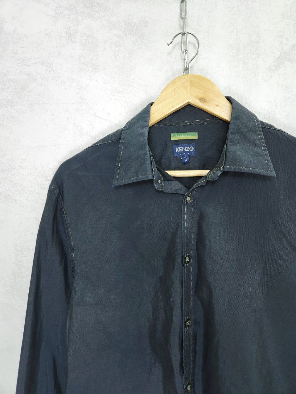 Kenzo Vintage Kenzo Home Button Up Shirt Y2K Streetwear Size US M / EU 48-50 / 2 - 4 Thumbnail