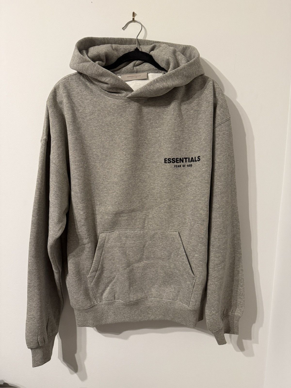 Fear of God Essentials Hoodie Oatmeal Grey Size US M / EU 48-50 / 2 - 1 Thumbnail