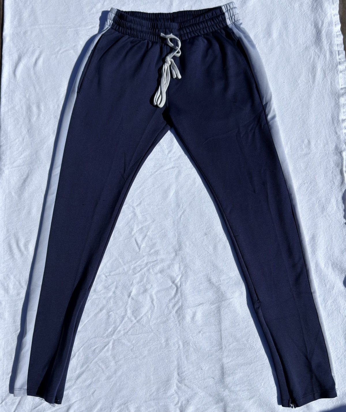Japanese Brand × Vintage Blue Track pants Size US 32 / EU 48 - 2 Thumbnail