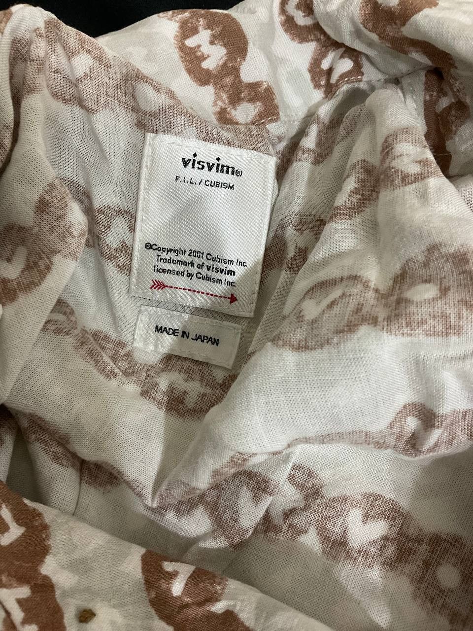 Visvim SS19 Ellery Shirt S/S Haveli Size US S / EU 44-46 / 1 - 3 Thumbnail
