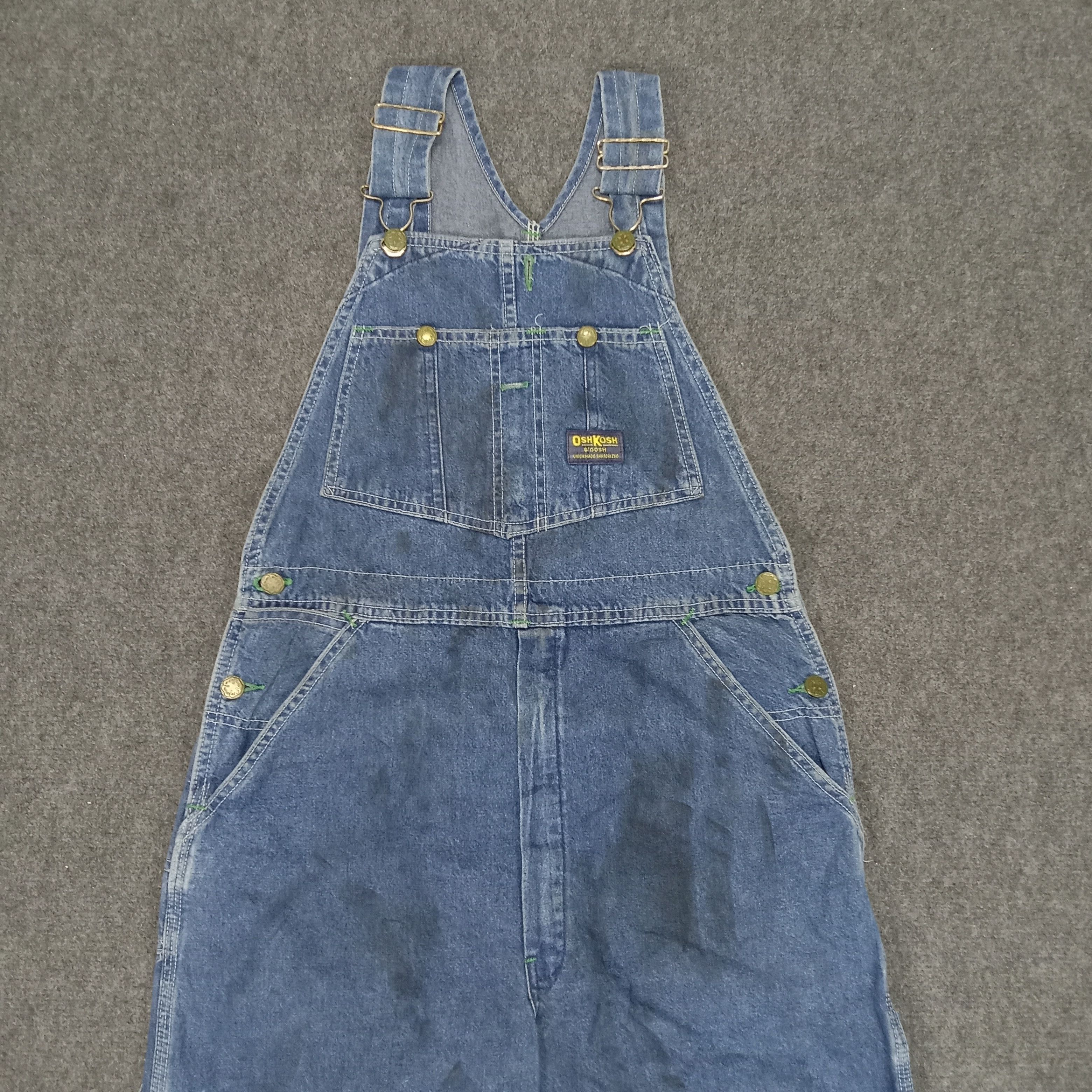 Oshkosh × Vintage OshKosh Union Made American Style Overall Pants Size US 31 - 2 Thumbnail