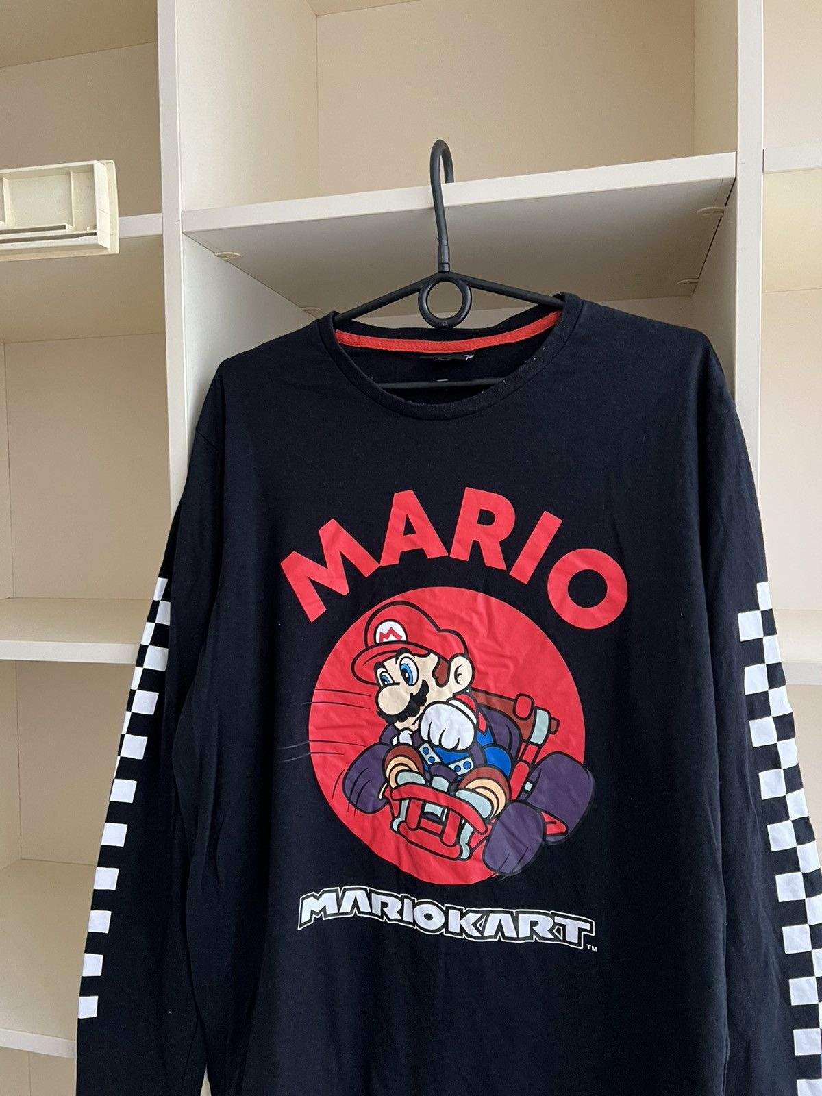 Nintendo Super Mario Nintendo Long Sleeve Tee Games Movie Size US L / EU 52-54 / 3 - 5 Thumbnail