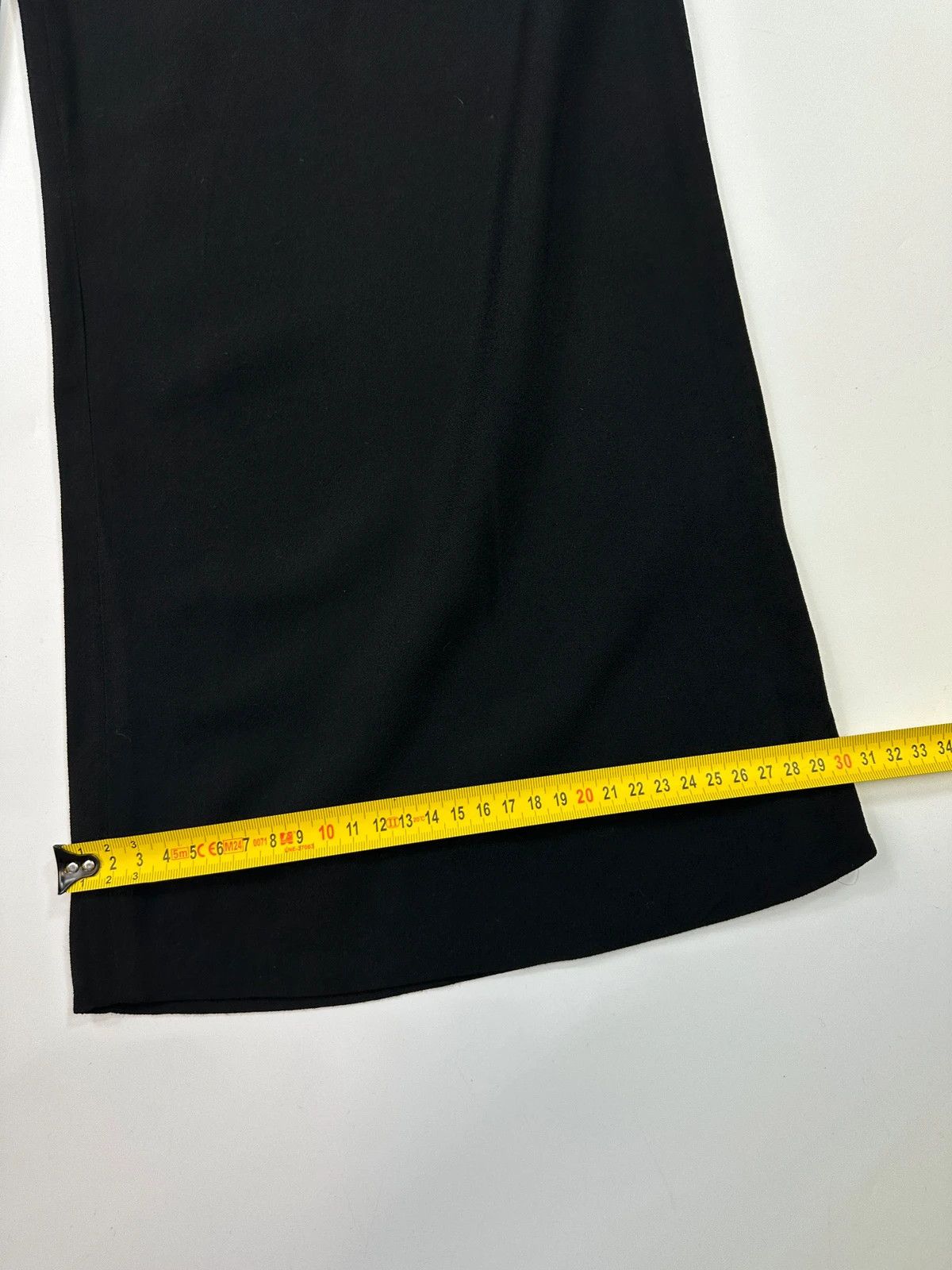 Jean Paul Gaultier Jean Paul Gautier Black Rayon Light Wide Legs Dress Pants Size 30" / US 8 / IT 44 - 10 Thumbnail