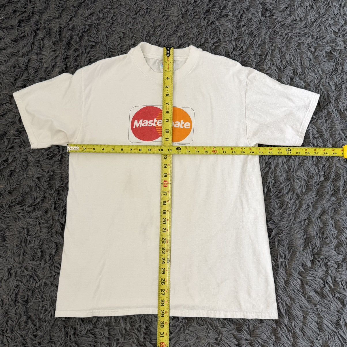 Other Vintage 90s don’t panic masterbate parody tee Size US L / EU 52-54 / 3 - 4 Thumbnail