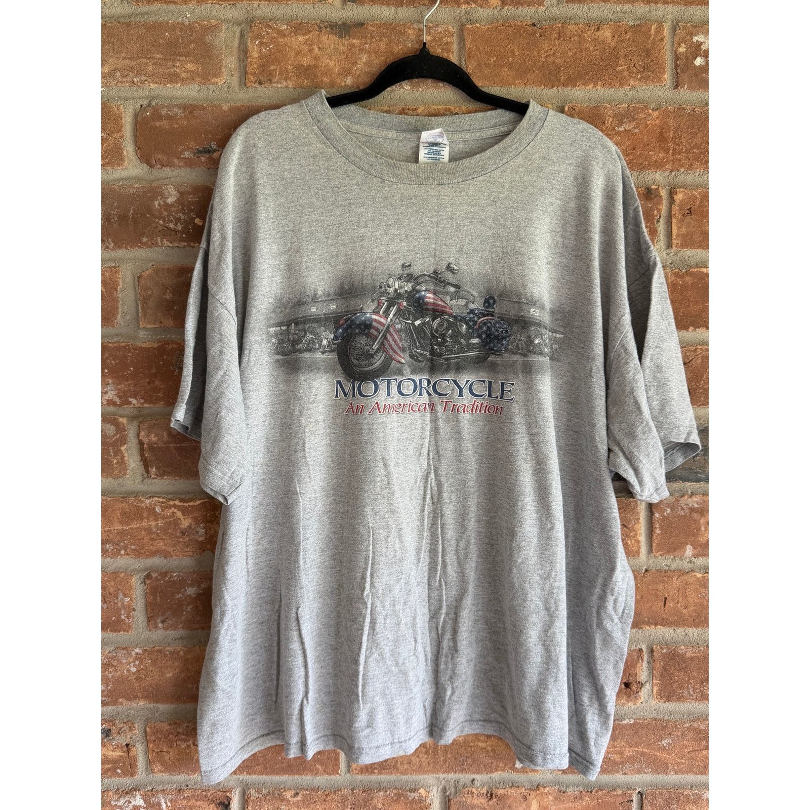 Delta Vintage Motorcycle American Tradition Tee 2XL Size US XXL / EU 58 / 5 - 1 Thumbnail