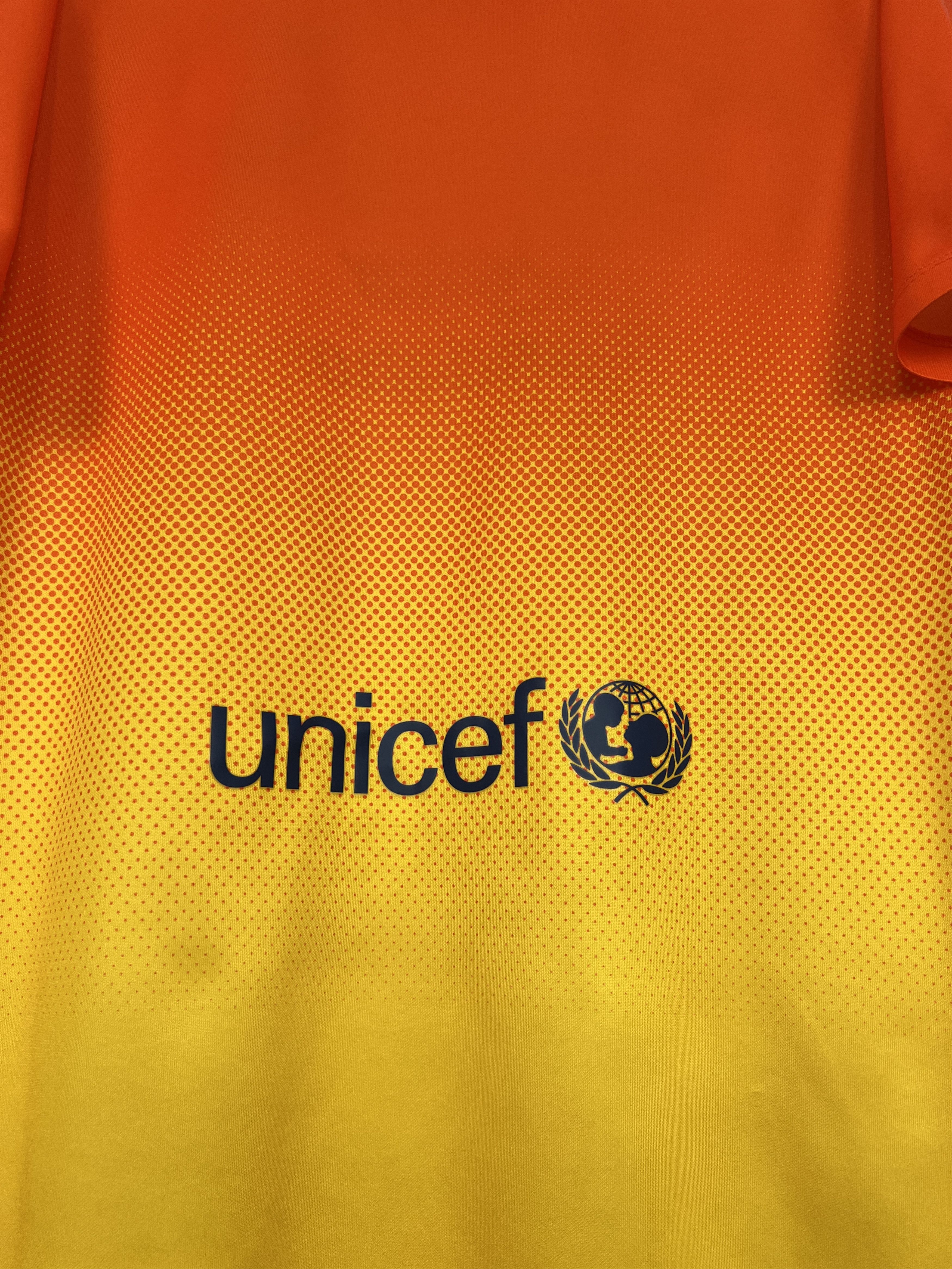 Nike Barcelona Away football shirt 2012 Soccer Nike Jersey Mens Size US XL / EU 56 / 4 - 16 Thumbnail