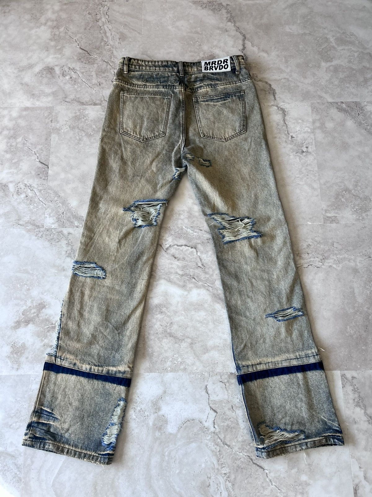 Who Decides War Who Decides War Denim Washed Blue Size 30 Size US 30 / EU 46 - 5 Thumbnail